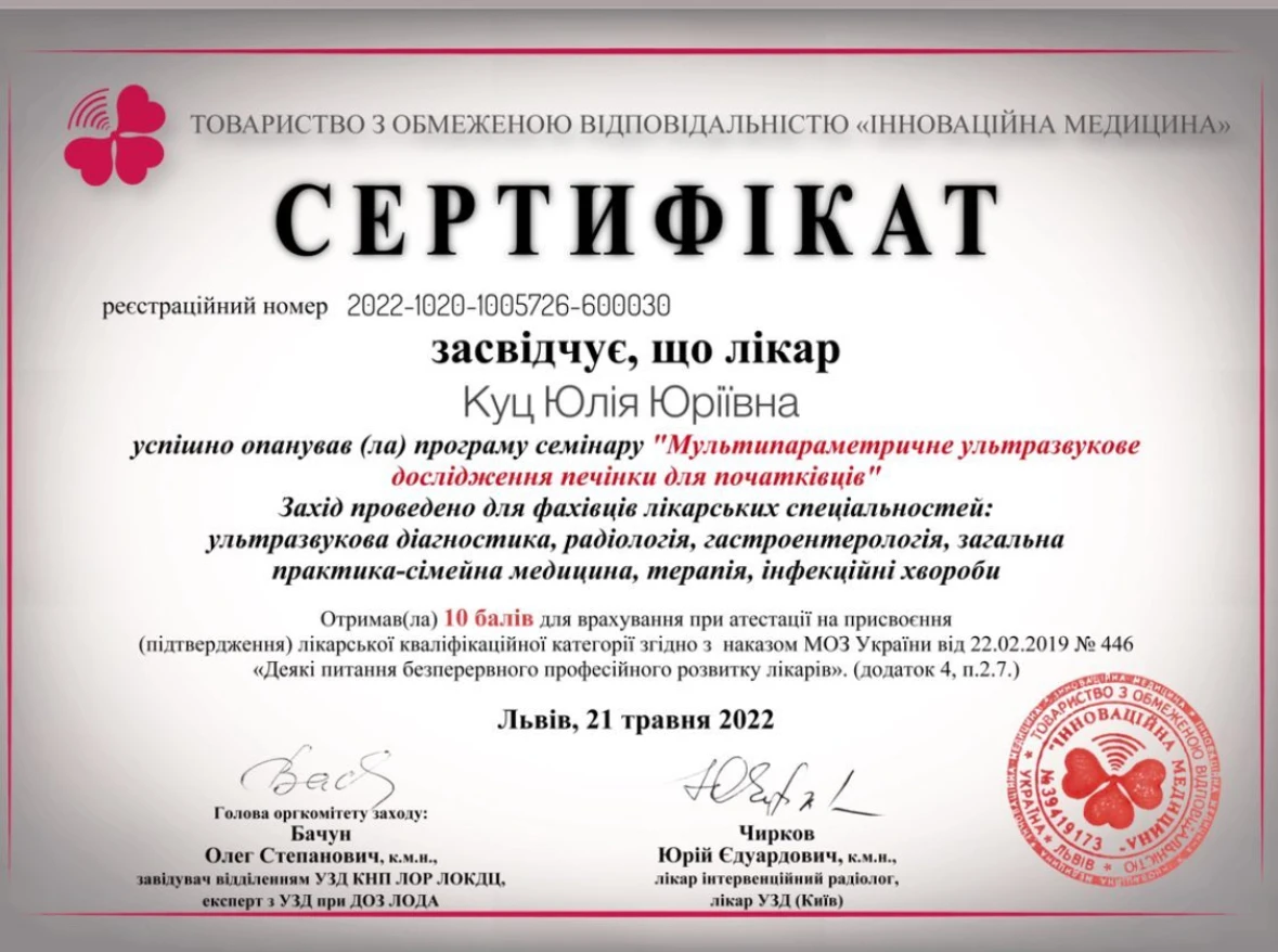 Куц Юлия Юрьевна