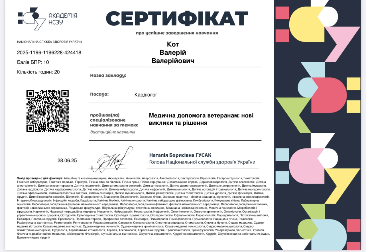 Кот Валерий Валерьевич