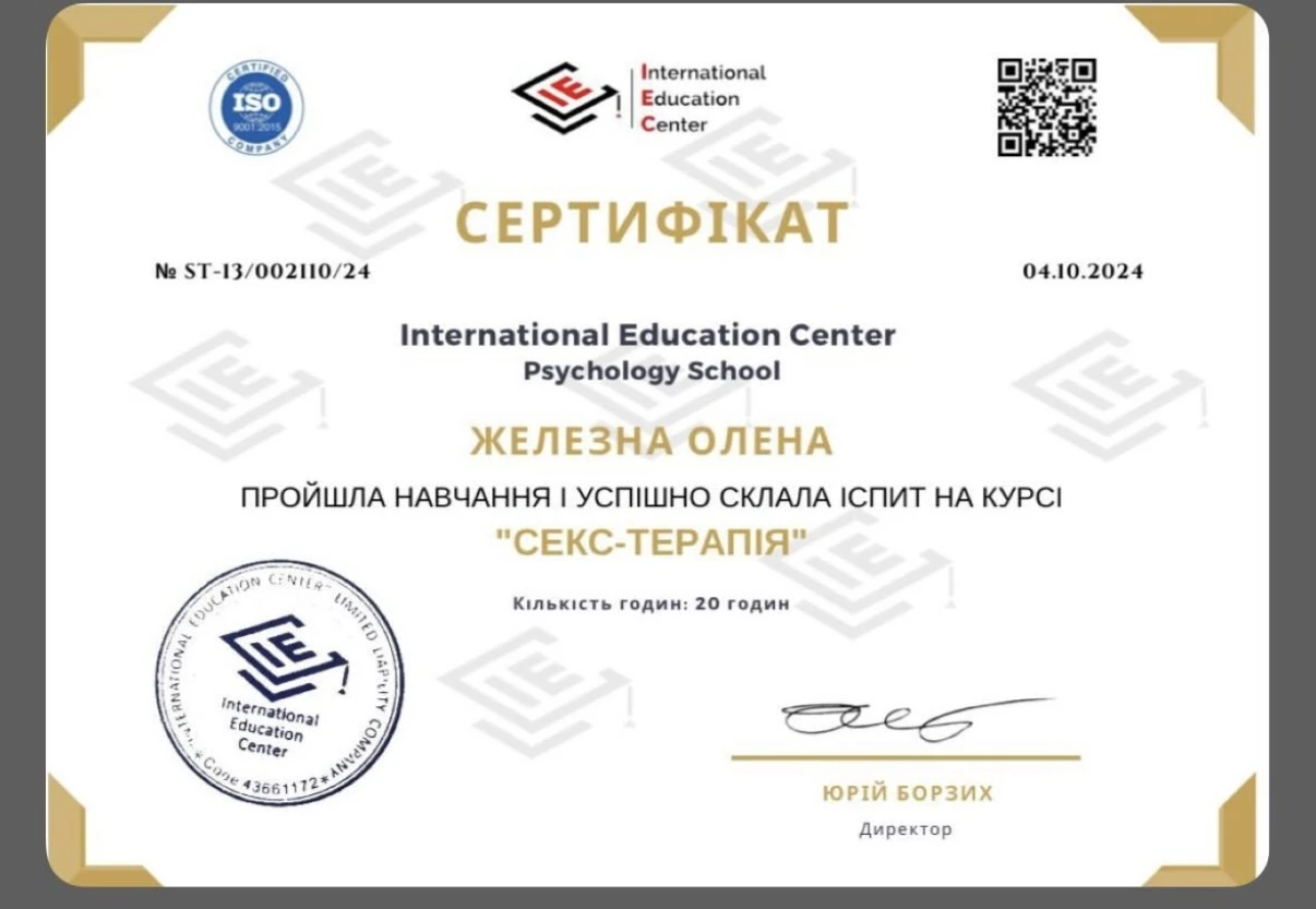 Железная Елена Николаевна