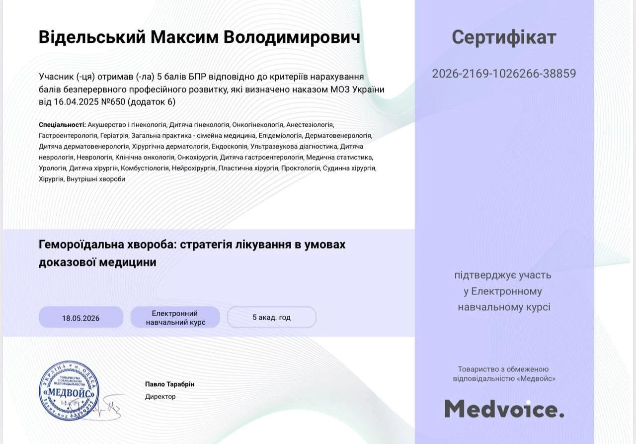 Видельский Максим Владимирович