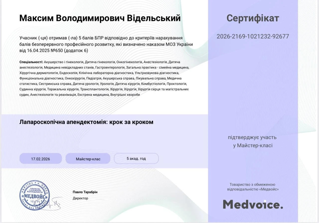 Видельский Максим Владимирович