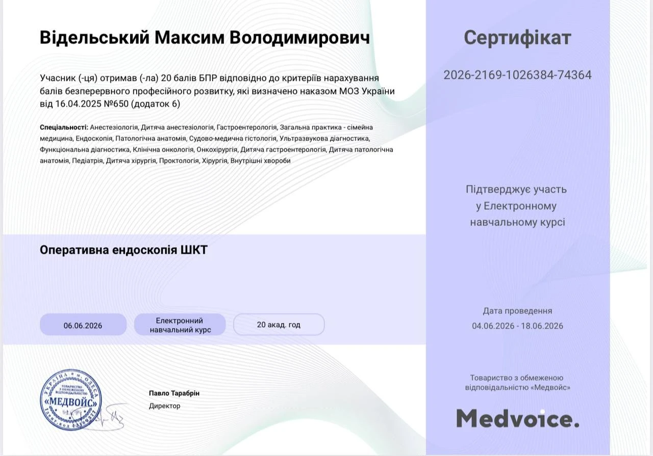 Видельский Максим Владимирович