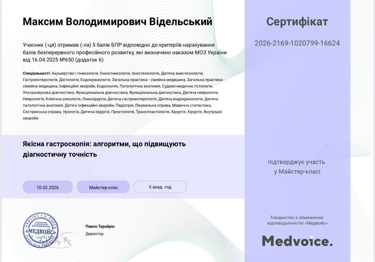 Видельский Максим Владимирович