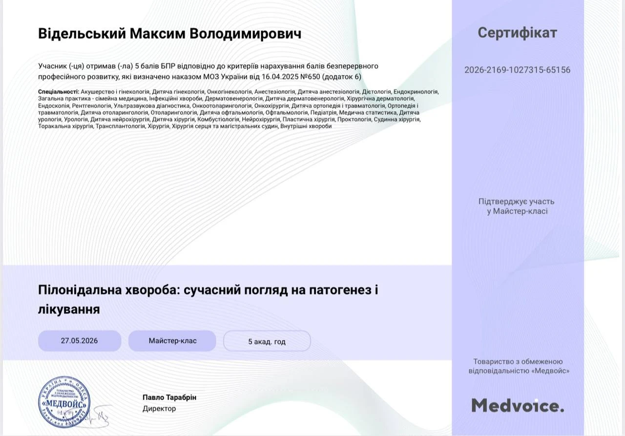 Видельский Максим Владимирович