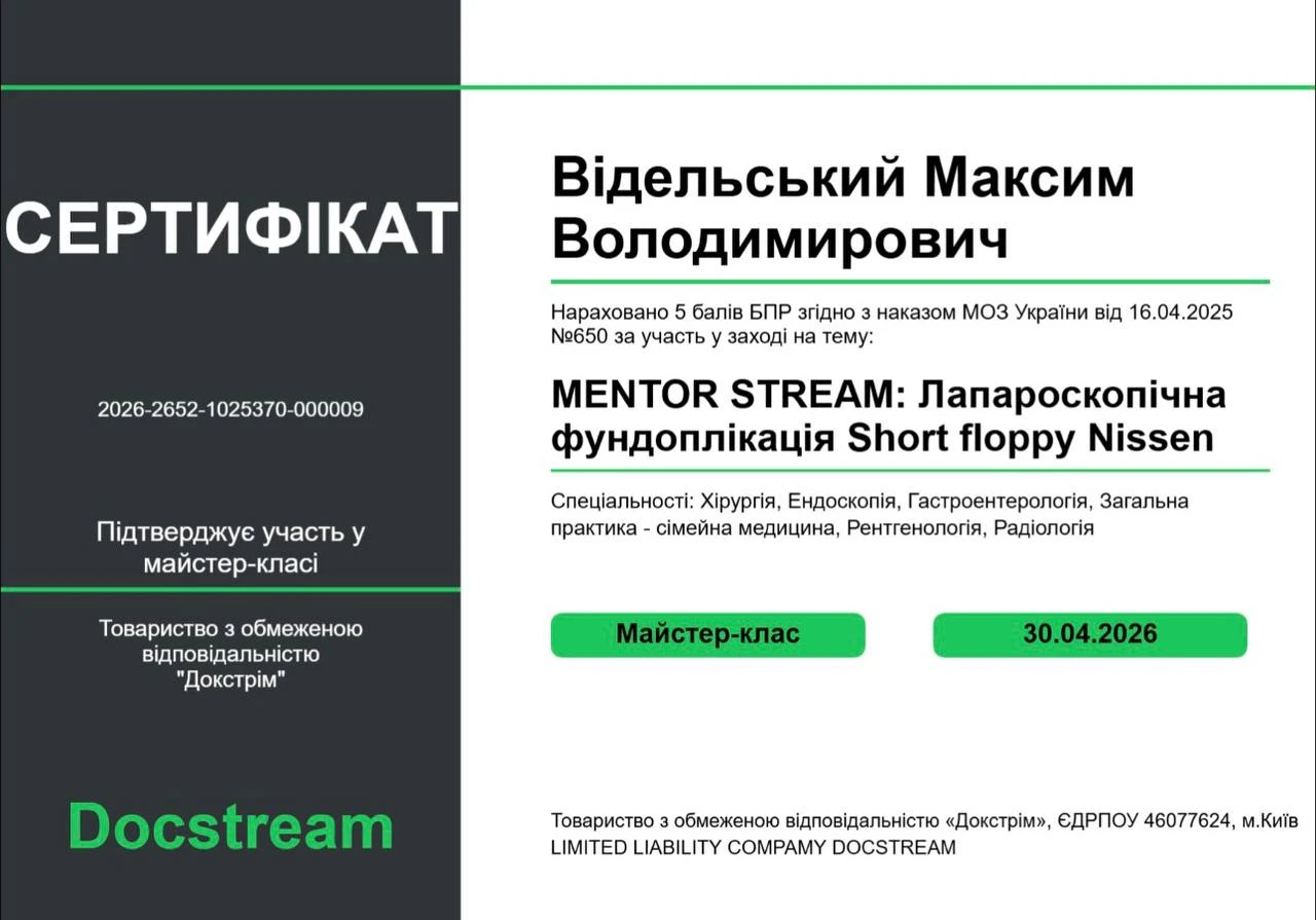 Видельский Максим Владимирович